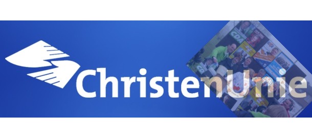 banner beplakken verkiezingsbord