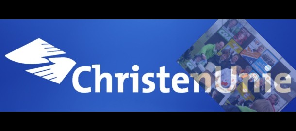 banner beplakken verkiezingsbord