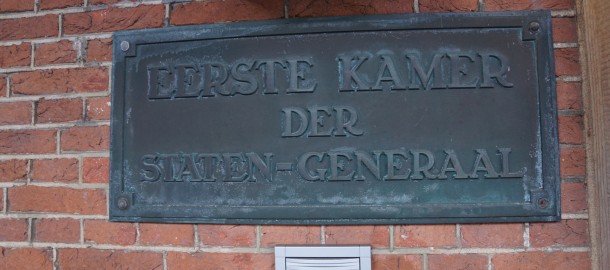 bordje eerste kamer